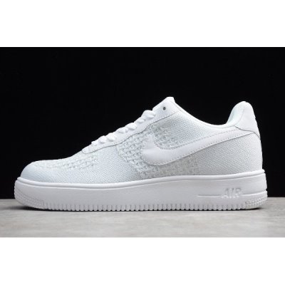 Nike Erkek Air Force 1 Flyknit 2.0 Beyaz / Platini Kaykay Ayakkabı Türkiye - SVSZ4BIY